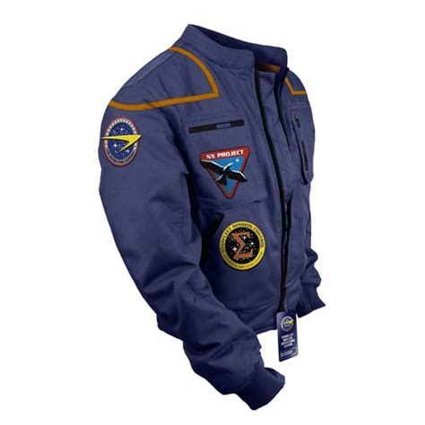 star trek enterprise archer jacket prop replica|star trek enterprise stickers.